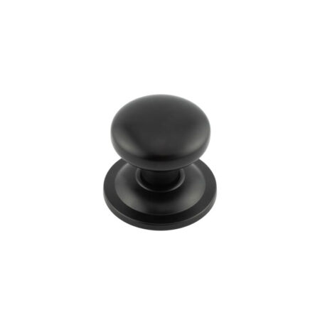 Stainless Steel Centre Door Knobs Matt Black - Image 2