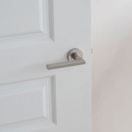Jet Door Handles in Satin Nickel - Image 3