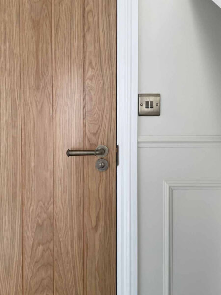 Classic Antique Brass Lever on rose - Image 3