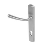 BLU Pera 092 Multipoint Door Lock Handle Dual Sprung 316 Grade Satin Stainless Steel