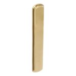 BLU Regent 092 Left Hand Multipoint Door Lock Handle Blank Plate External Euro Internal Dual Sprung 316 Grade Stainless Steel PVD Satin Brass Finish