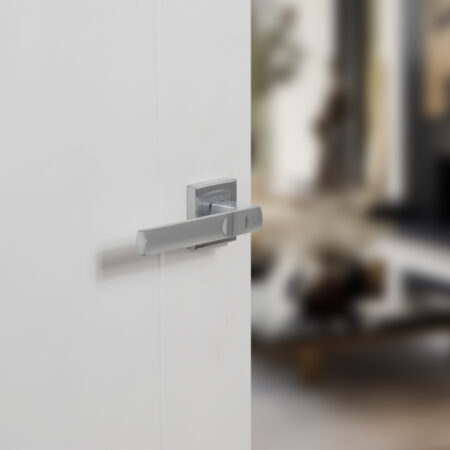 Atlantic Kansas Door Pack Bundle (3" Latch, 3"x2" Hingesx3) - Satin Chrome - Image 2