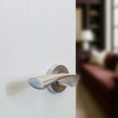 Atlantic Colorado Door Pack Bundle (3" Latch + 3"x2" Hingesx3) - Satin Chrome - Image 2