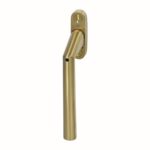 BLU SST100B Inline Angled Lockable Window Espag Handle 316 Stainless Steel with a PVD Satin Brass Finish