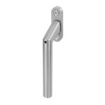 BLU SST100B Inline Angled Lockable Window Espag Handle 316 Satin Stainless Steel