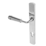BLU Opera 095 Multipoint Door Lock Handle Dual Sprung 316 Grade Polished Stainless Steel
