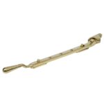 BLU 11" (279mm) Opera Casement Window Stay - 316 Stainless Steel PVD Satin Brass Finish