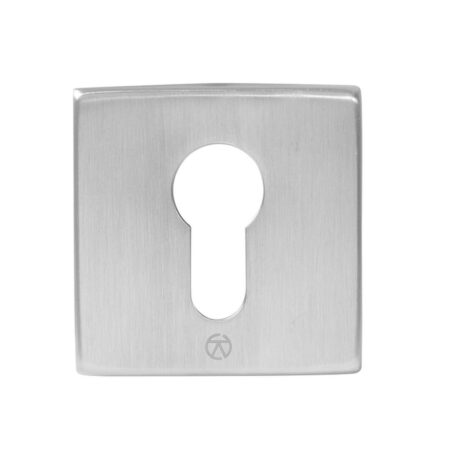 BLU Square Escutcheon 55 x 55 x 10mm 316 Satin Stainless Steel - Image 2