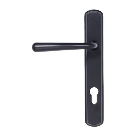BLU Pera 092 Multipoint Door Lock Handle Dual Sprung 316 Grade Stainless Steel Matt Black Lacquer Finish - Image 2