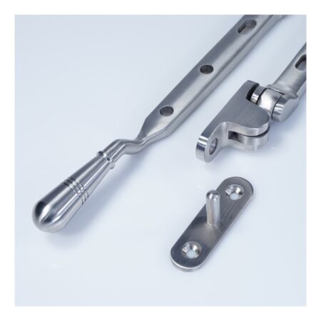 BLU 11" (279mm) Opera Casement Window Stay - 316 Satin Stainless Steel - Image 2