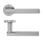 Eclipse 63242 Satin Nickel 'Linear' Lever on Round Rose