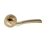 Eclipse 63116 Polished Brass/ Satin Brass 'Tifosi' Lever on Rose