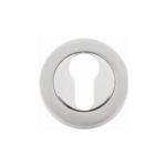 Eclipse 62563 'Freestyle' Euro Escutcheon Polished Chrome/ Satin Chrome