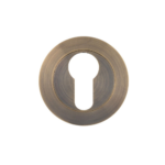 Eclipse 62763 'Freestyle' Euro Escutcheon Antique Brass