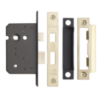 Eclipse 71018 CE, UKCA Bathroom 64mm Lock Case - Polished Brass