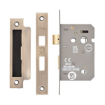 Eclipse 71533 CE, UKCA Bathroom 64mm Lock Case - Antique Brass