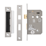 Eclipse 71021 CE, UKCA Bathroom 64mm Lock Case - Nickel Plated