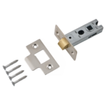 Eclipse Nickel Plated 63mm Tubular Mortice Latch