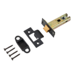 Eclipse 76mm Heavy Tubular Latch - Matt Black