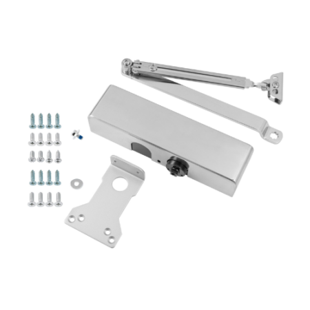 Eclipse 28988 Polished Chrome 93 Series 2-4 Door Closer - Image 2