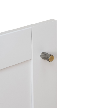 Eclipse 95613 - 18mm Knurled Cupboard Knob - Antique Brass - Image 2