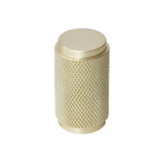 Eclipse 95614 - 18mm Knurled Cupboard Knob - Satin Brass