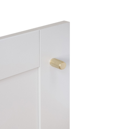 Eclipse 95614 - 18mm Knurled Cupboard Knob - Satin Brass - Image 2