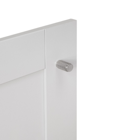 Eclipse 95611 - 18mm Knurled Cupboard Knob - Satin Nickel - Image 2