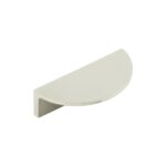 Frelan Hardware Burlington 80mm Polished Nickel Half Moon Cabinet Handle