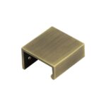 Frelan Hardware Burlington 50mm Antique Brass Angled Edge Pull