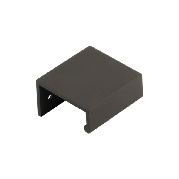 Frelan Hardware Burlington 50mm Dark Bronze Angled Edge Pull