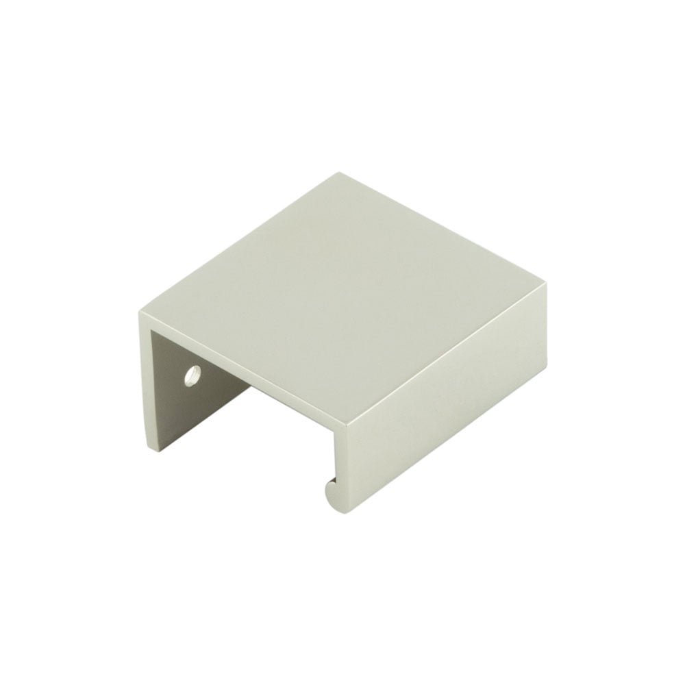 bur910pn.jpg Frelan Hardware Burlington 50mm Polished Nickel Angled Edge Pull - Image 1