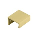 Frelan Hardware Burlington 50mm Satin Brass Angled Edge Pull