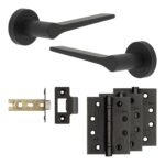 Complete Gio Door Handle Pack - Internal Doors - Black