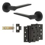 Complete Gio Door Handle Pack - Internal Doors - Black