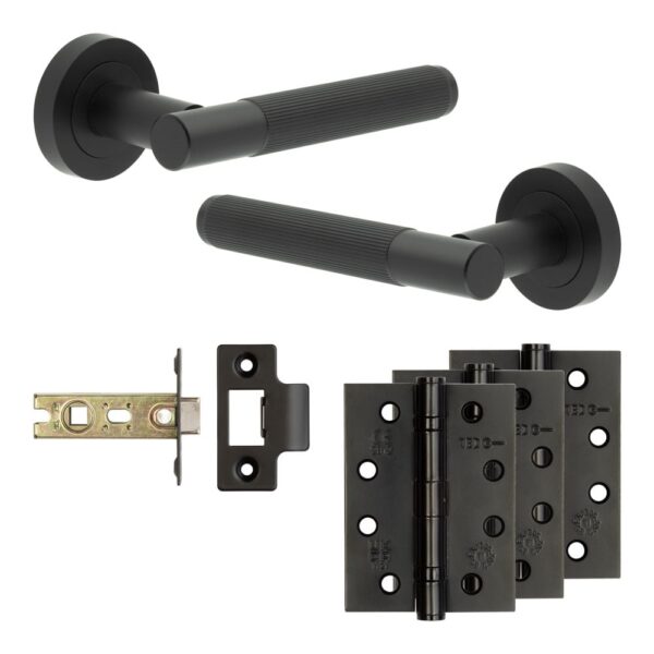 Complete Venice Door Handle Pack - Internal Doors - Black