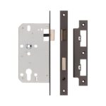 72mm Dark Bronze Din Euro Sashlock 60mm Backset