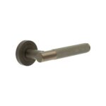 Jedo Bari Knurled Door Handles Dark Bronze