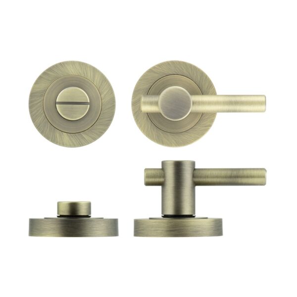 Jedo Antique Brass Easy Thumb Turn & Lock
