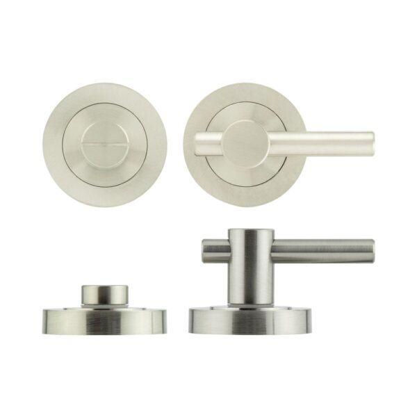 Jedo Satin Nickel Easy Thumb Turn & Lock