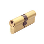 Zoo Hardware P5 Euro Double Cylinder - 90mm (45/45) - Satin Brass
