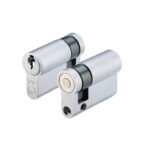 Zoo Hardware V10 Euro Cylinder - 50mm - Satin Chrome