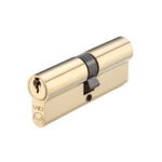 Zoo Hardware V10 Euro Double Cylinder - 70mm (35/35) - Polished Brass