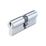 Zoo Hardware V10 Euro Double Cylinder - 64mm - Polished Chrome