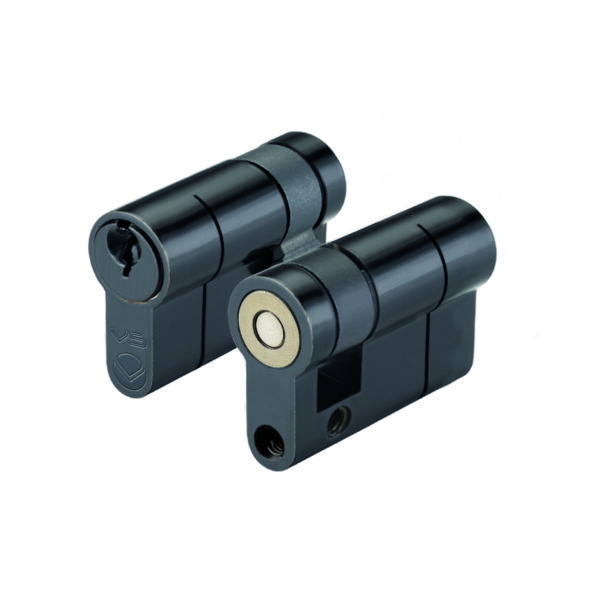 Zoo Hardware V5 Euro Cylinder - 45mm - Matt Black