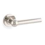 Alexander & Wilks Siskin Lever On Rose - Polished Nickel PVD