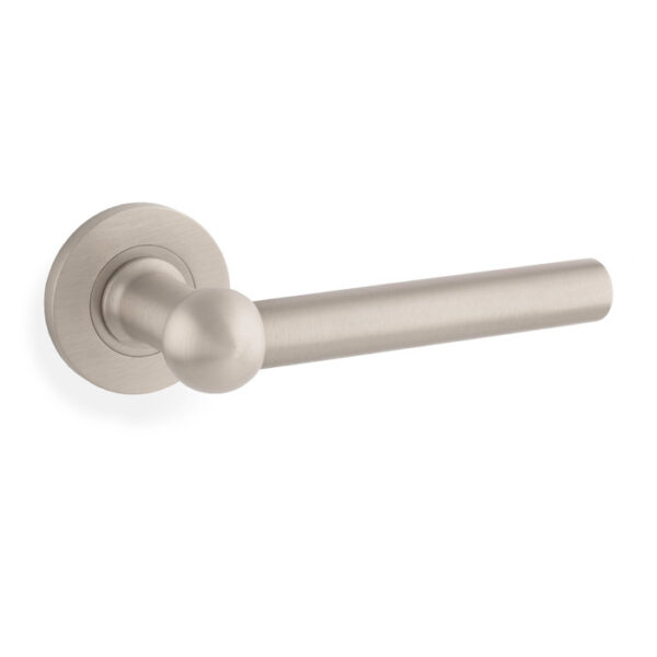 Alexander & Wilks Siskin Lever On Rose - Satin Nickel
