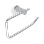 Alexander & Wilks Brunel Diamond Knurled Toilet Roll Holder - Polished Chrome