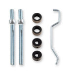 Alexander & Wilks Back To Back Fixings Antique Brass