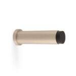 Alexander & Wilks AW Projection Cyl. Doorstop Plain 75X20mm Satin Nickel